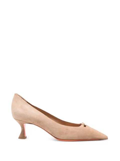 Santoni buckle pumps Neutrals WDIS71917HI2NHZW