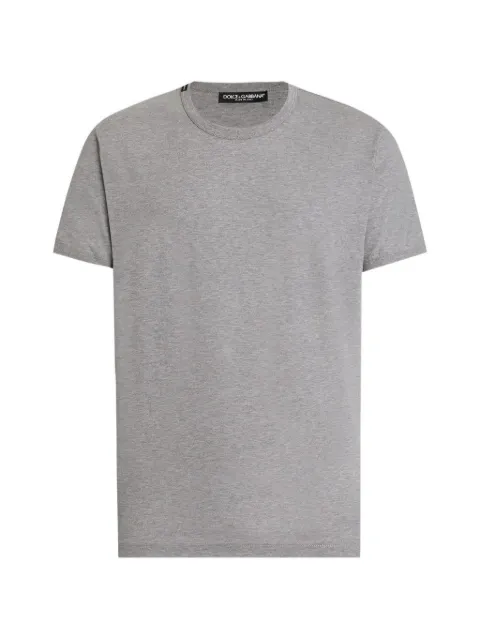 Dolce & Gabbana mélange T-shirt Grey G8JX7TFU7EQ