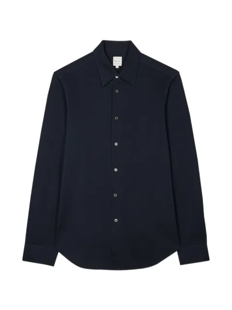 Paul Smith piqué shirt Blue M1R080ZN00086