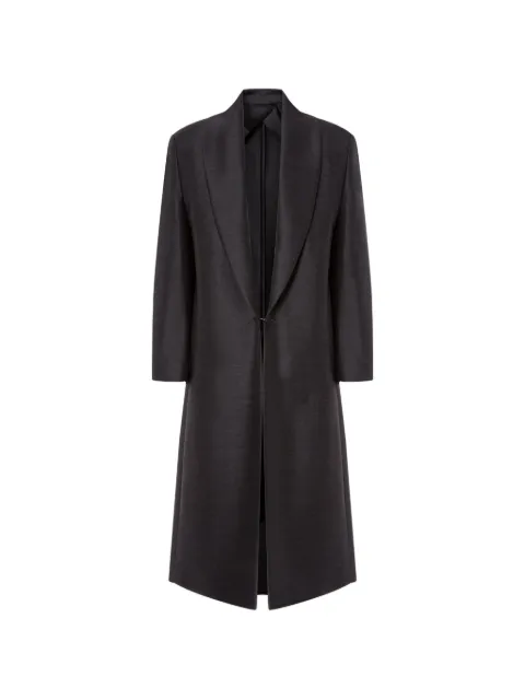 Alberta Ferretti shawl-collar coat Grey AEF252M06225136
