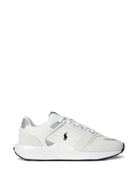 Polo Ralph Lauren logo-detail lace-up sneakers White 809973974001