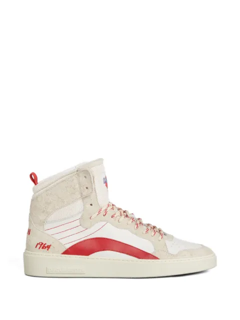 DSQUARED2 high-top lace-up sneakers Neutrals SNM045323808518
