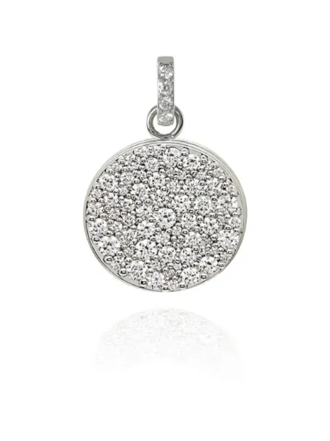 ALINKA Black Caviar diamond necklace Silver N4718WWD