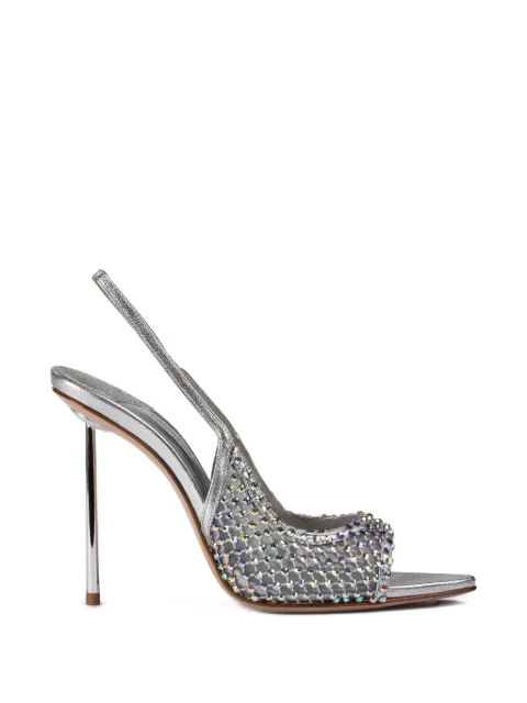 Le Silla Gilda slingback sandals White 6619F100BXPPCAZ
