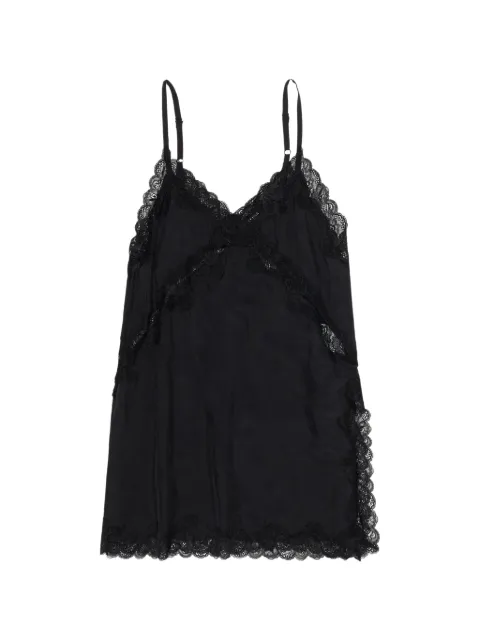 BIMBA Y LOLA lace-detail top Black 261BR200210035