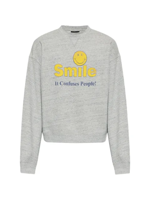 DSQUARED2 x Smiley short & wide fit crewneck Grey S74GU0949D25026