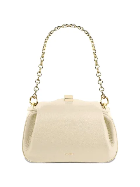 Yuzefi mini Oyster clutch pebbled shoulder bag Neutrals OYSTERCLUTCHMINIPEBBLE