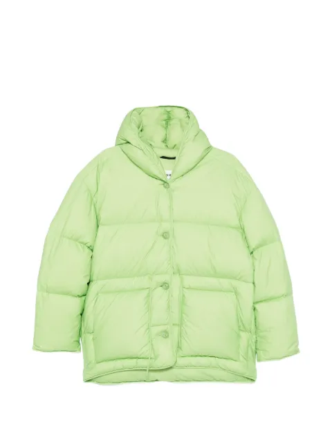 Ienki Ienki hooded puffer jacket Green HOODEDPUFFERJACKET