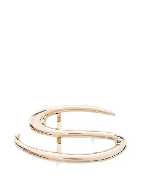Santoni logo belt buckle Gold FM35FIBB