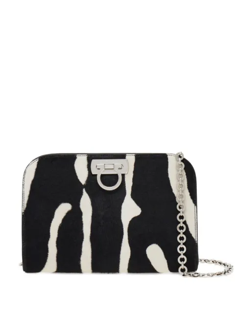 Ferragamo Diana clutch bag Black 790200