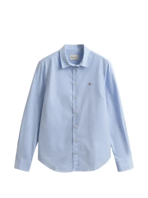 Gant embroidered-logo shirt Blue 4300141
