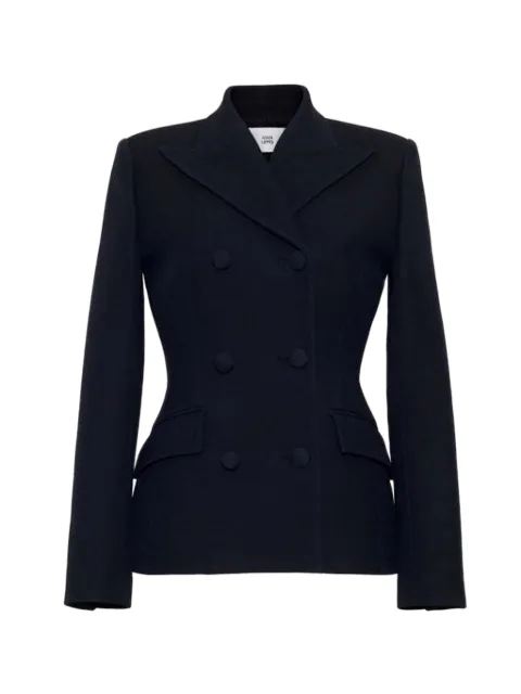 Adam Lippes Malone double-breasted jacket Black F25817HW