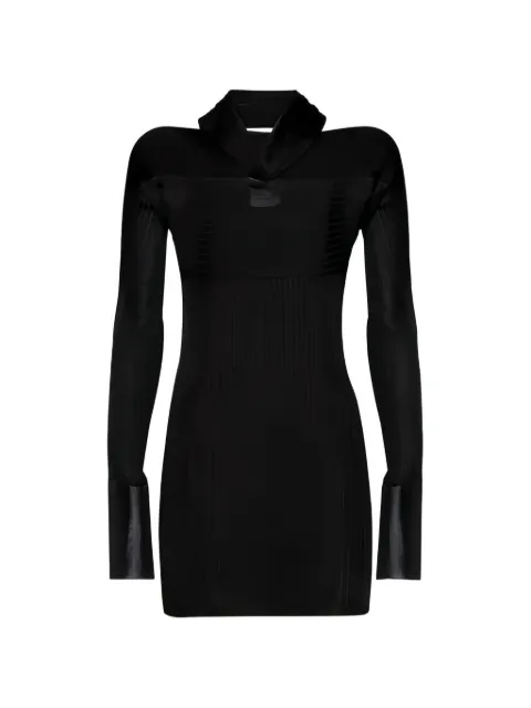 Ferragamo long sleeves mock neck T-shirt Black 751551