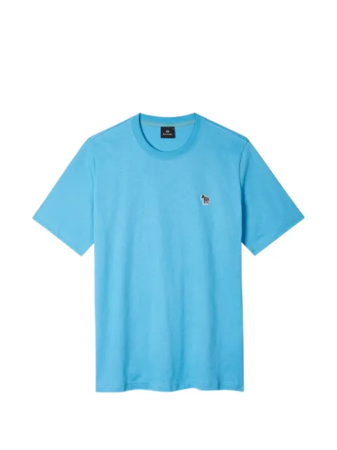 PS Paul Smith zebra-motif T-shirt Blue M2R011RZT20064