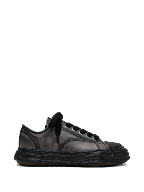 Maison MIHARA YASUHIRO Peterson23 leather low-top sneakers Grey A16FW725