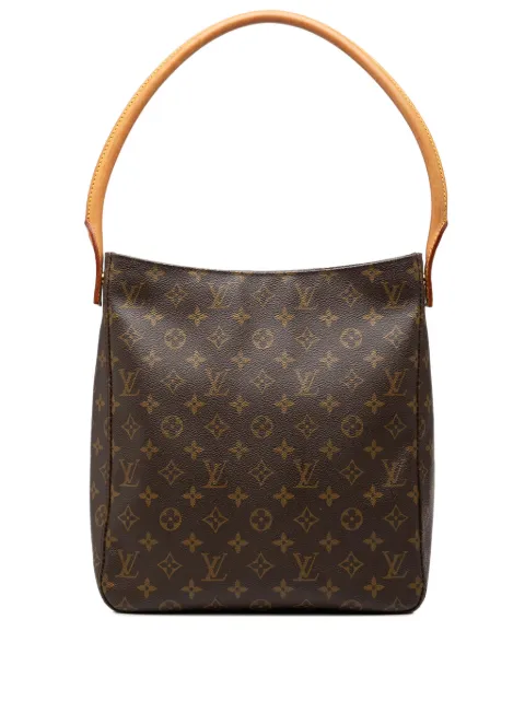 Louis Vuitton Pre-Owned 1999 Monogram Looping GM shoulder bag Brown I4F45SFZC9DVM0BV