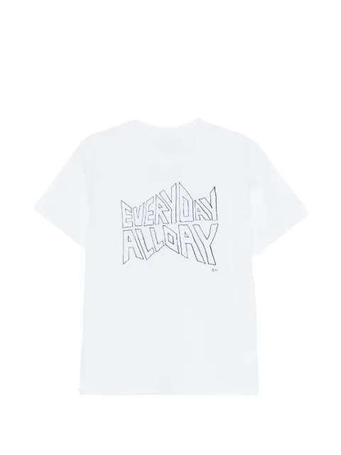 sacai x Geoff crew-neck T-shirt White 2601121S