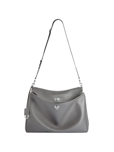 Balenciaga Rodeo messenger bag medium in black Grey 8218872ABOX