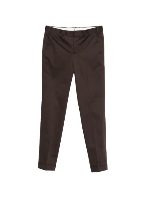 PT Torino cuffed trousers Brown COASMAZ00CL1NU68