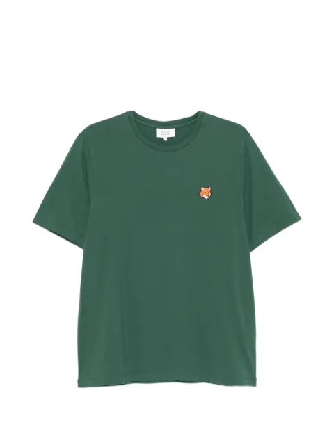Maison Kitsuné Fox-motif T-shirt Green PM00107KJ7026