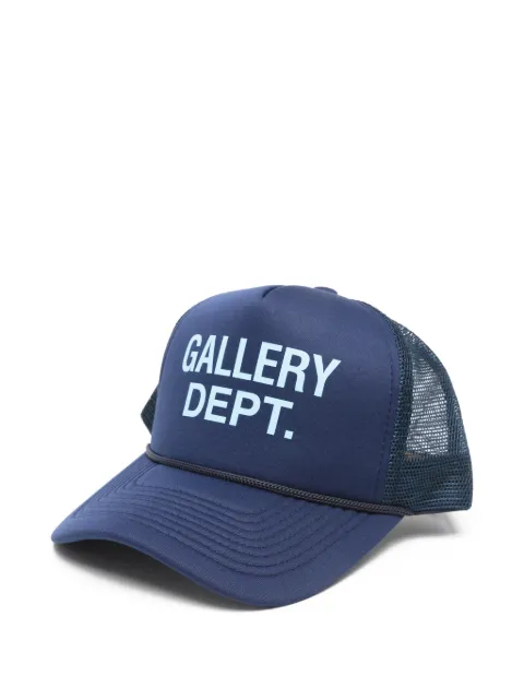 GALLERY DEPT. logo-print trucker cap Blue TC9100