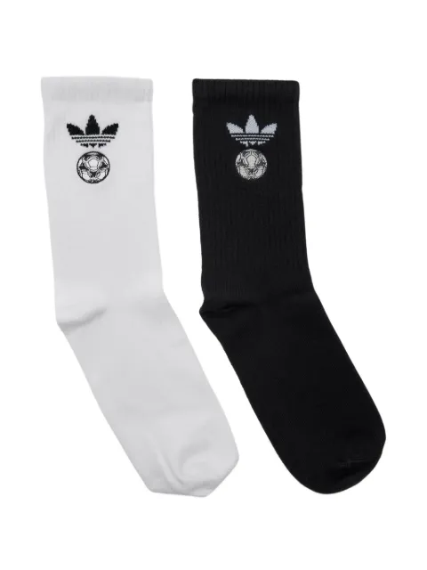 adidas logo graphic socks Black KD8341