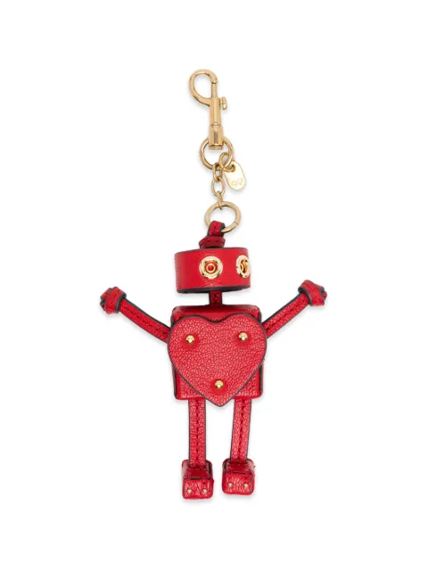 Anya Hindmarch Studs Heart keyring Red 204651