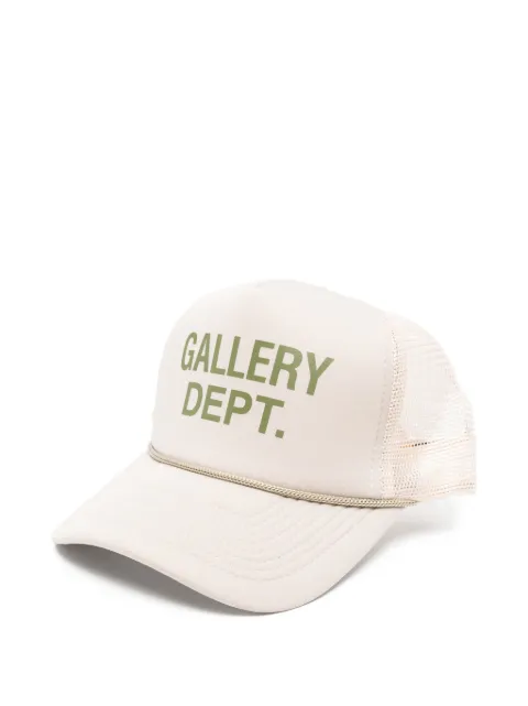 GALLERY DEPT. logo-print trucker hat Neutrals TC9100