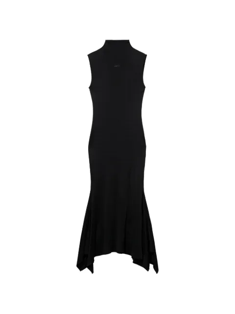 Off-White sleeveless high-neck dress Black 2DB578S26JER001W009