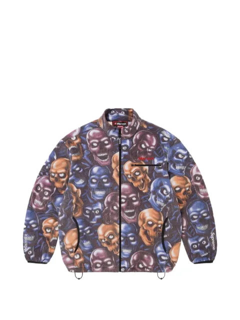 Supreme x Marmot skull-print jacket Blue SU26899