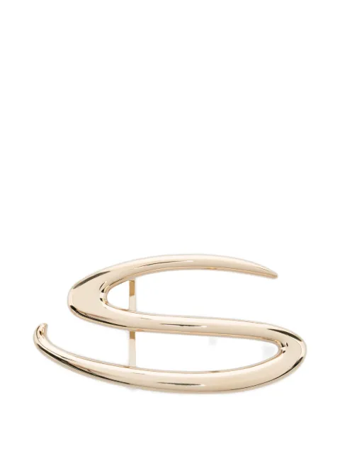 Santoni logo belt buckle Gold FM25FIBB
