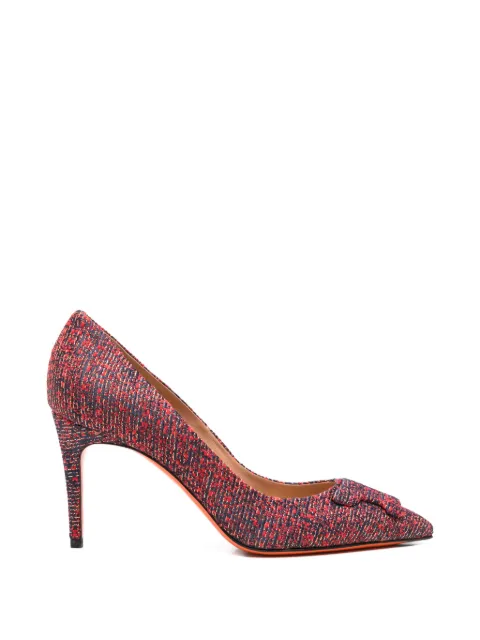Santoni pointed-toe pumps Red WDID71890HI2NOUC