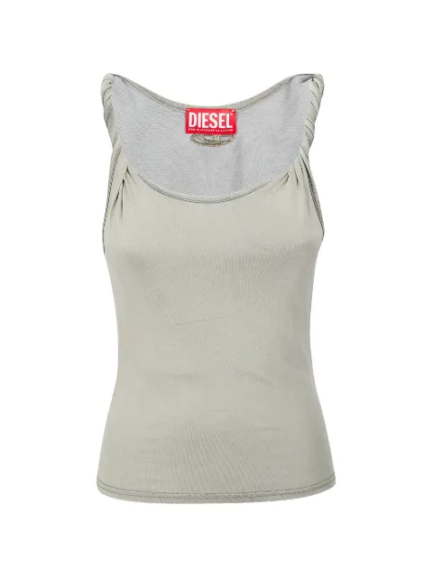 Diesel tank top with twisted straps Neutrals A218700EPCJ