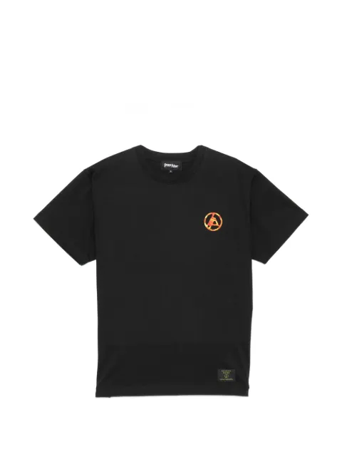 PEACE AND AFTER phoenix graphic T-shirt Black PA25LPTE06