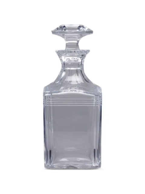 Thom Browne 4-Bar crystal whiskey carafe White UXU047AT0358