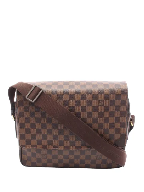 Louis Vuitton Pre-Owned 2012 Damier Ebene Shelton MM crossbody bag Brown 6FR8M122P8CGL0QV