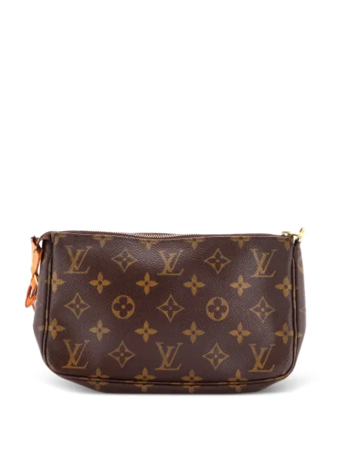 Louis Vuitton Pre-Owned Pochette Accessoires Monogram Canvas clutch bag Brown IBNVJJZF492PVL37