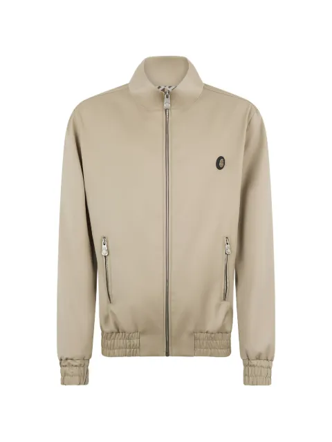 Billionaire wool zip-up tracksuit jacket Neutrals BAFCMJB3965BTE025N