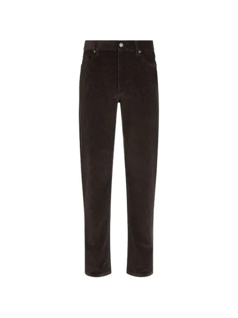 Zegna Roccia corduroy straight-leg jeans Brown UGP21A2CITY