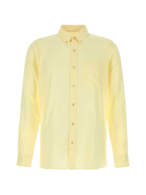 TOM FORD buttoned shirt Yellow HSO002FMT058