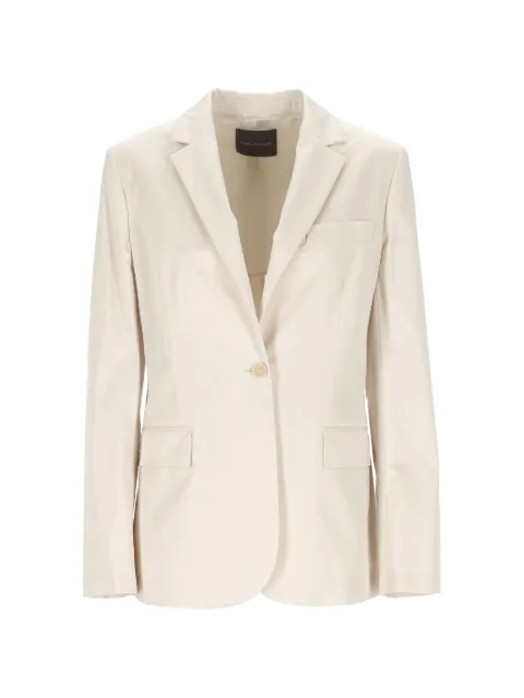 Lorena Antoniazzi single-breasted blazer White P2650GA16A48180104