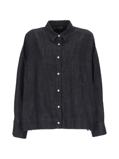 Lorena Antoniazzi chest-pocket shirt Blue P2650CA27A48180504
