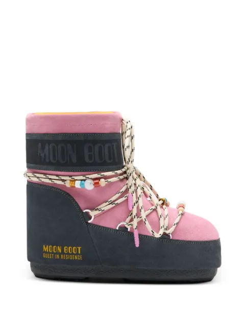 Moon Boot x Guest in Residence round-toe boots Pink 1409730HJ05
