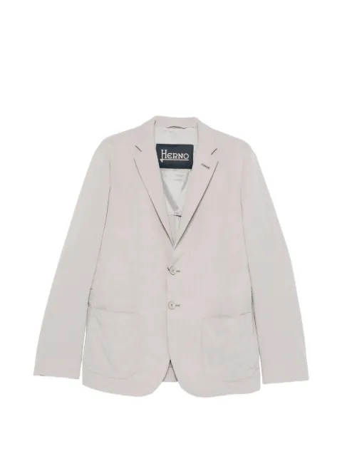 Herno buttoned textured blazer Grey GA000192U1268412684