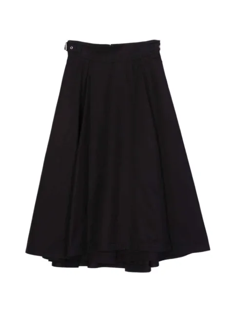 3.1 Phillip Lim belted A-line midi skirt Black E2613148UCV00BA001
