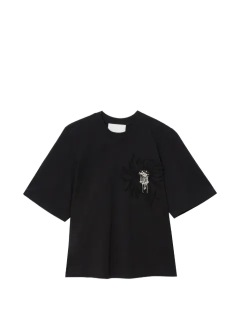 3.1 Phillip Lim appliqué T-shirt Black S26110380PJB