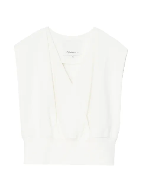 3.1 Phillip Lim V-neck sleeveless top Neutrals S26110382TFT