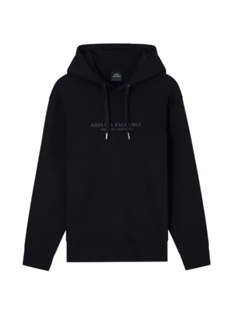 Armani Exchange logo-detail hoodie Black XM001294AF20934