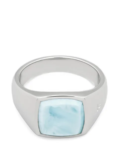 Tom Wood Kay signet ring Silver 101604