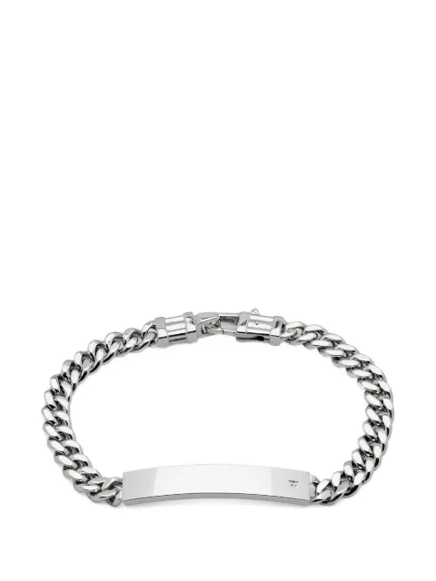 Tom Wood ID curb-chain bracelet Silver 101589